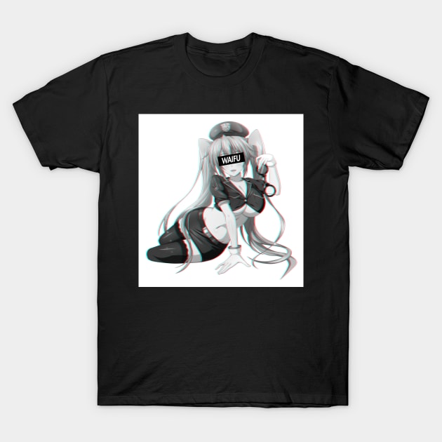 Highschool DxD Irina Shidou Waifu Material T-Shirt by HentaiK1ng